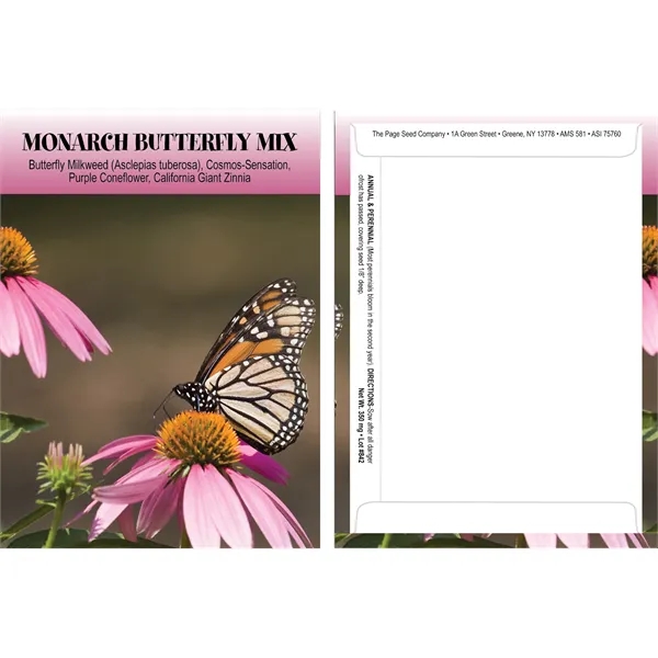 Multi Color color option for Standard Series Monarch Butterfly Garden Mix