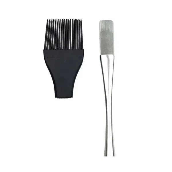 Black color option for Silicone Sauce Butter Bbq Brushe With Stainless Steel Handle