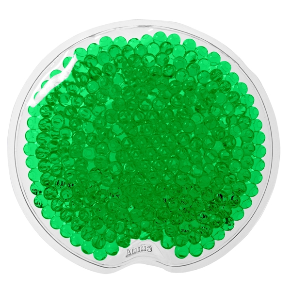 GREEN color option for Small Round Gel Beads Hot/Cold Pack
