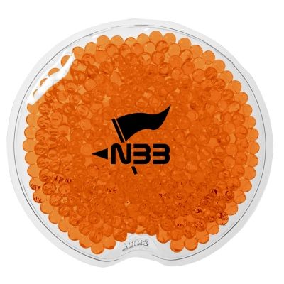Orange color option for Small Round Gel Beads Hot/Cold Pack