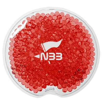 Red color option for Small Round Gel Beads Hot/Cold Pack