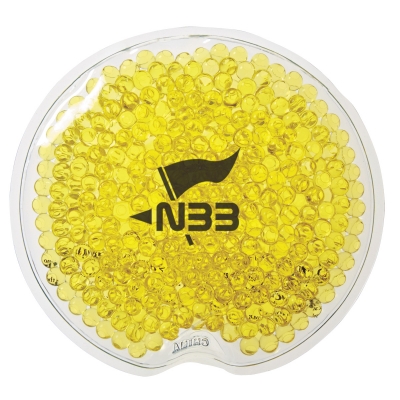 Yellow color option for Small Round Gel Beads Hot/Cold Pack