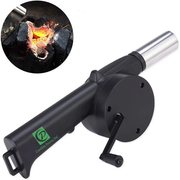 Black color option for Portable Bbq Fan Air Blower Fast Fire Starter