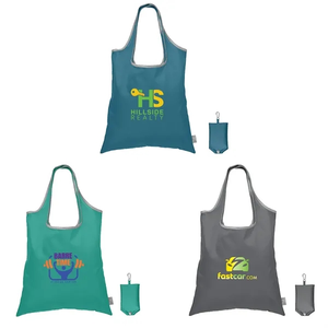 Photo of Santorini Rpet   Recycled Foldaway Shopping Tote Bag 