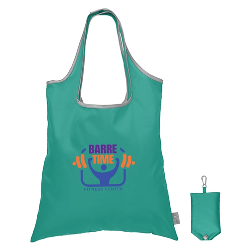 Main photo of Santorini Rpet   Recycled Foldaway Shopping Tote Bag 