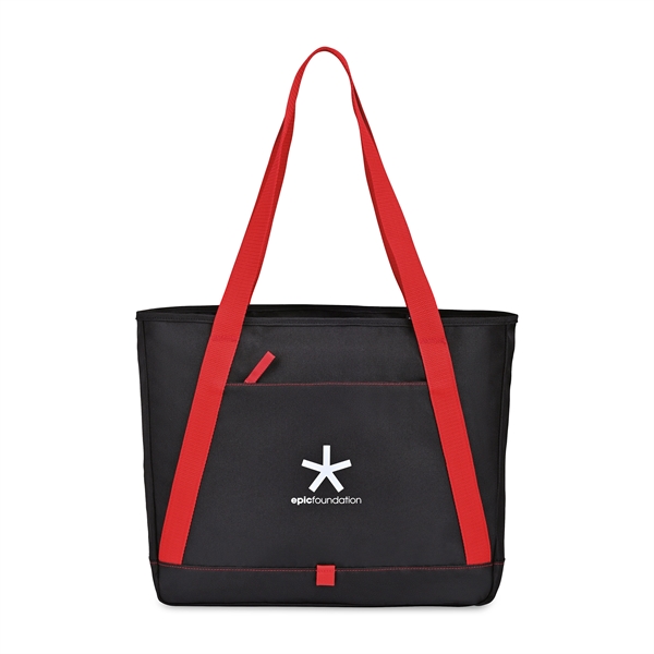 Red color option for Repeat Recycled Poly Tote