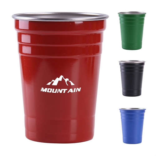 Photo of 16 Oz Stackable Durable Stainless Steel Cups Tumblers