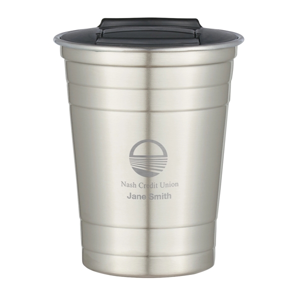 Silver color option for 16 Oz. The Stainless Steel Cup