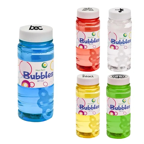 Translucent Yellow color option for 4oz. Bubbles In Translucent Bottle