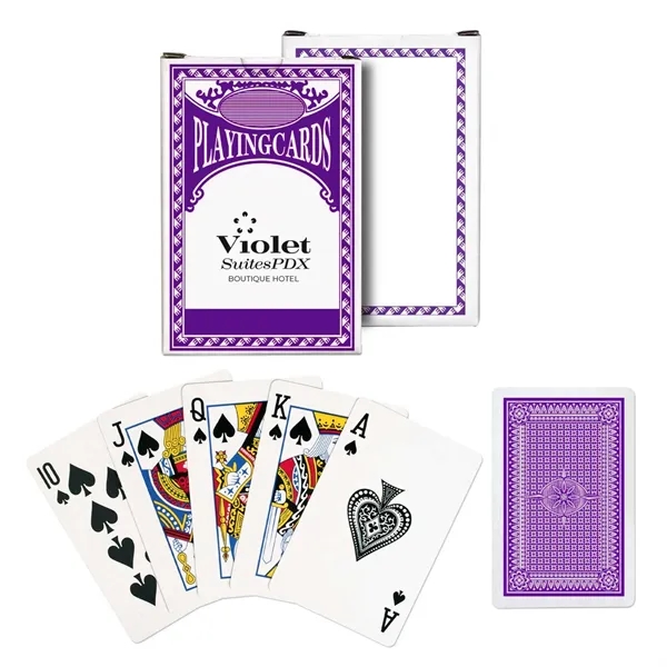 Purple color option for Playing Cards