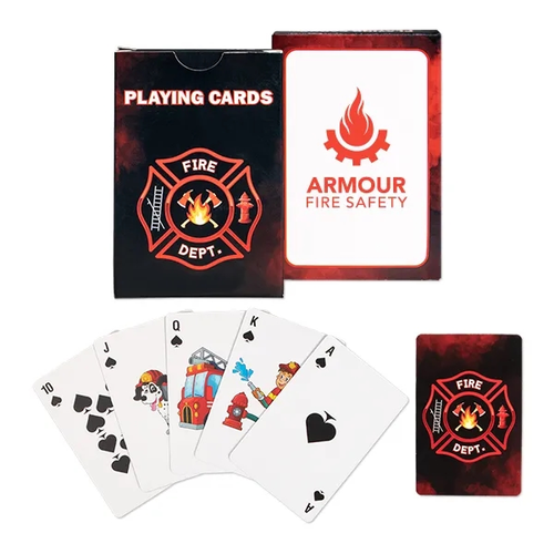 Main photo of Fire Safety Playing Cards