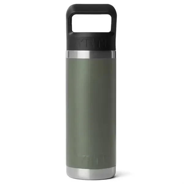 Camp Green/ Firefly Yellow color option for 18 Oz Yeti® Rambler Stainless Steel Insulated Water Bottle