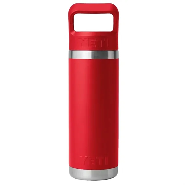 Rescue Red color option for 18 Oz Yeti® Rambler Stainless Steel Insulated Water Bottle
