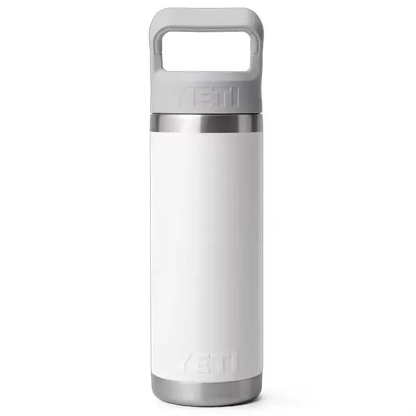 White color option for 18 Oz Yeti® Rambler Stainless Steel Insulated Water Bottle