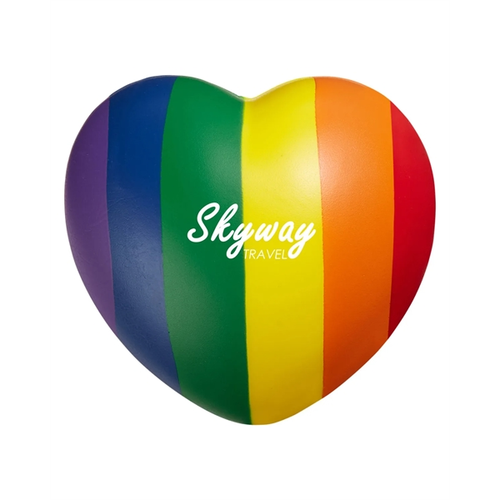 Main photo of Prime Line B.Free Rainbow Pride Heart Stress Reliever