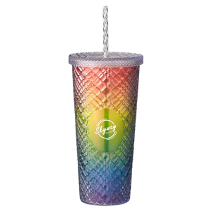 Photo of Prime Line B.Free Pride 22oz Sparkle Straw Tumbler