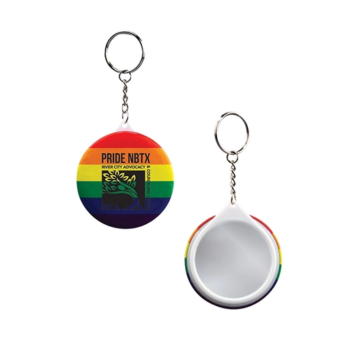 Main photo of Pride Mirror Keychain