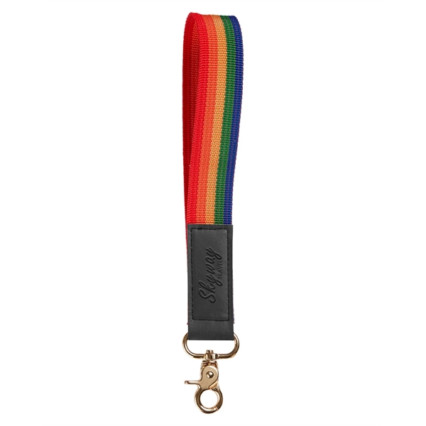 Rainbow color option for Prime Line B.Free Pride Wrist Strap/Keychain