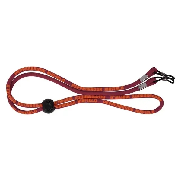 Burgundy color option for Woven Adjustable Sunglass Strap