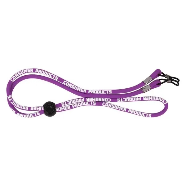 Purple color option for Woven Adjustable Sunglass Strap