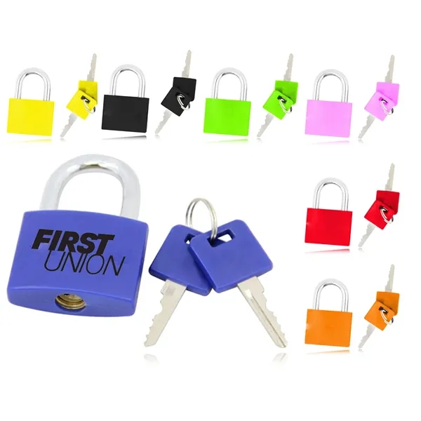 Green color option for Mini Lockout Padlock With 2 Keys