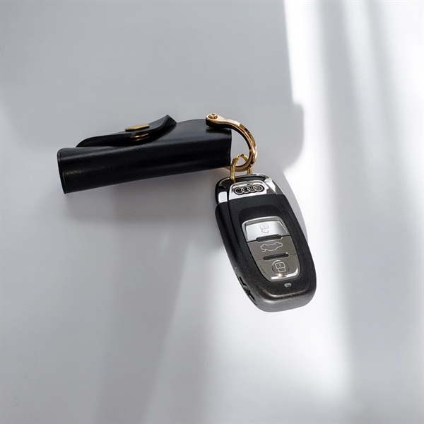 Black color option for Leather Key Organizer