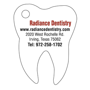 Photo of Tooth Shaped Key Tag