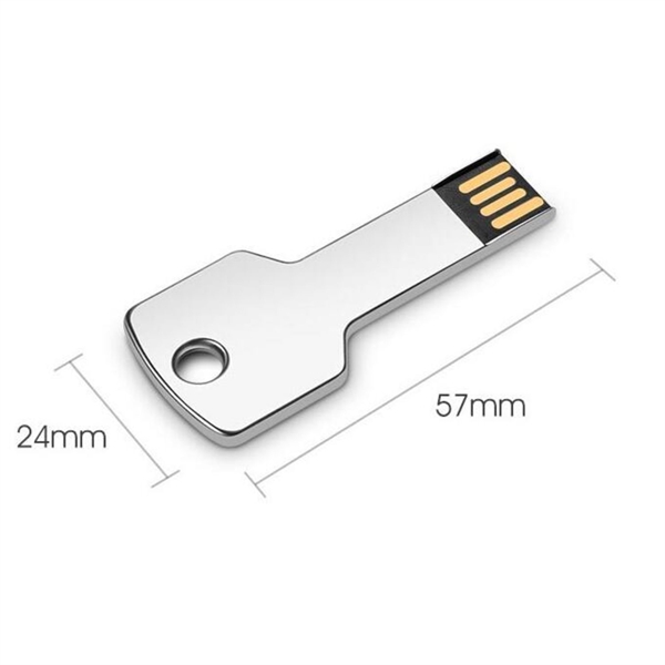 White color option for Mini Key Usb Thumb Drive