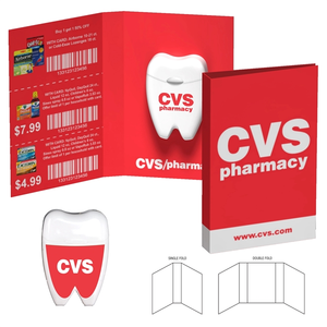 Photo of Tek Booklet With Tooth Shaped Dental Floss