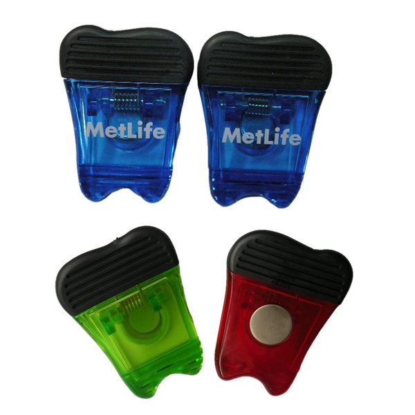 Blue color option for Tooth Shaped Magnetic Memo Clip Jumbo Holder
