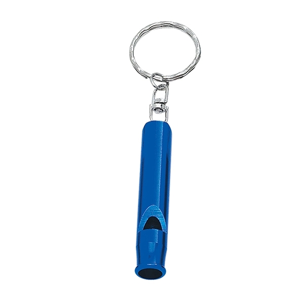 Blue color option for Safety Whistle Key Chain