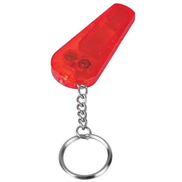 Ruby color option for Safety Whistle And Light
