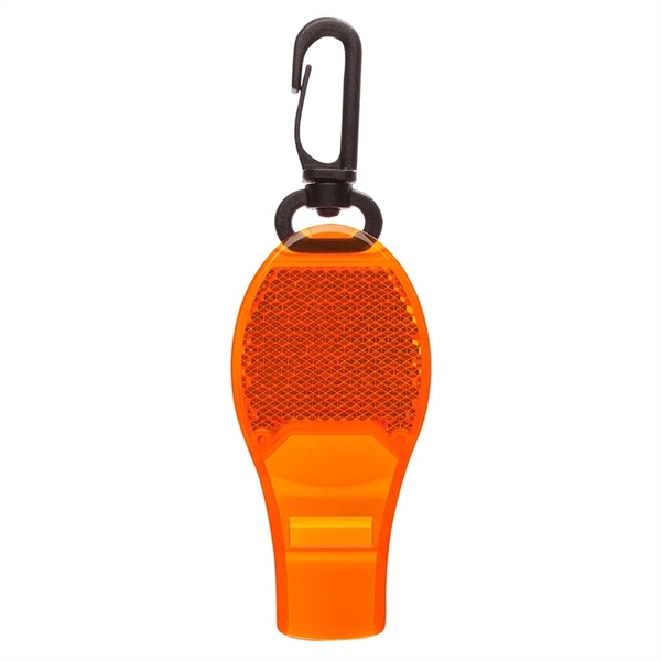 Orange color option for Apito Safety Reflector Whistle