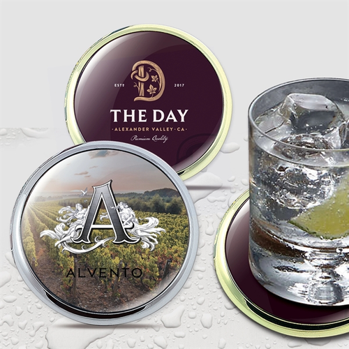 Main photo of Photo Coaster With Cork Bottom