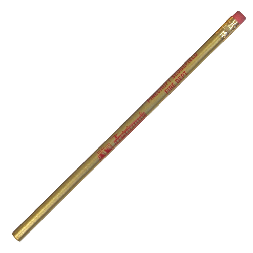 Metallic Gold color option for Round Pioneer Pencil