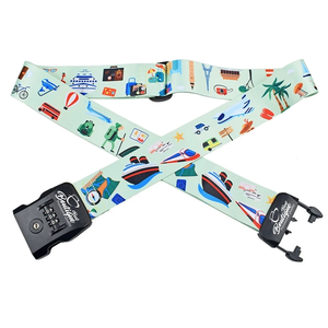 Photo of Tsa Approved Polyster Luggage Strap With Password Lock