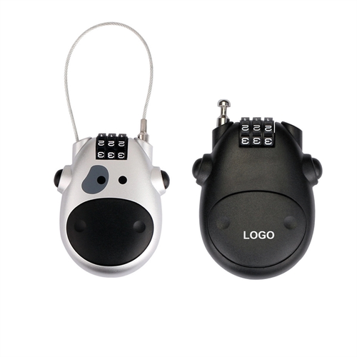 Main photo of Retractable Luggage 3 Digit Combination Cable Lock