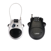 Retractable Luggage 3 Digit Combination Cable Lock