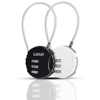 3 Digit Combination Luggage Cable Lock