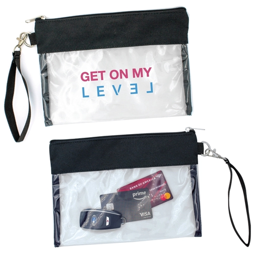Main photo of Clear Travel Wallet Wristlet