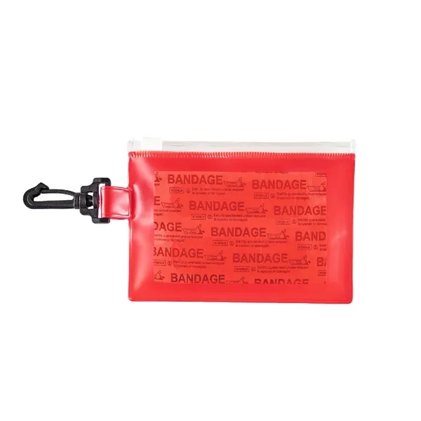 Translucent Red color option for Safe Travels First Aid Kit