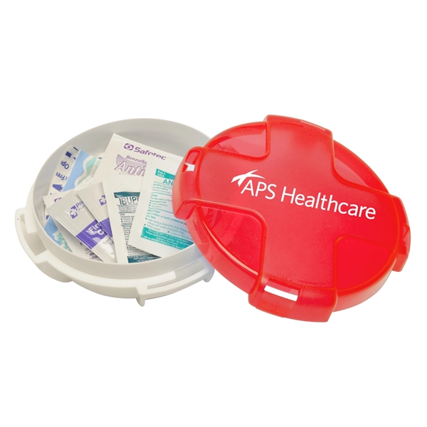 Translucent Red color option for Safe Care Travel First Aid Kit