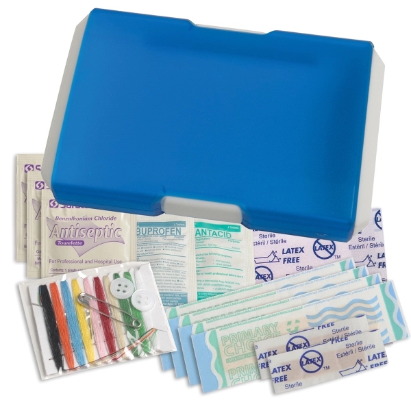 Translucent Blue color option for Redi Travel First Aid Kit