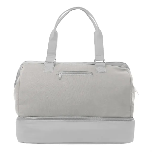 Gray color option for The Weekender Travel Bag With Drop Bottom