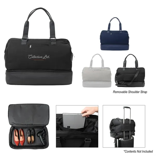 Main photo of The Weekender Travel Bag With Drop Bottom