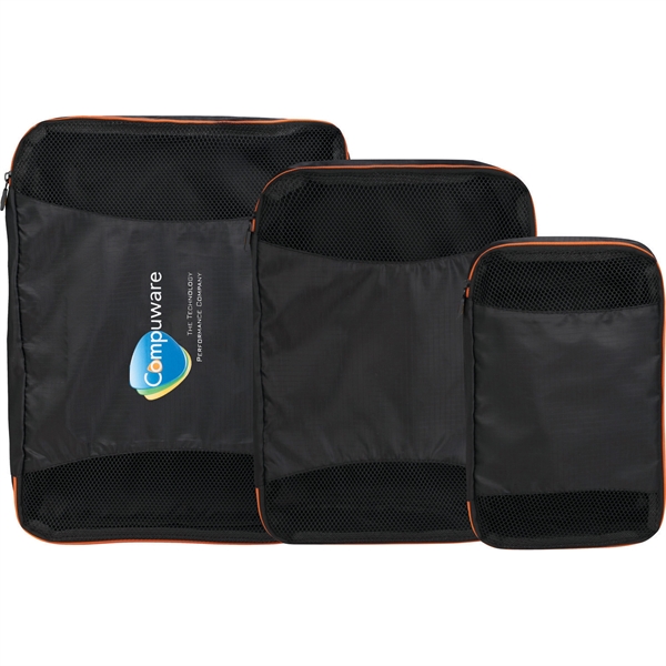 Black color option for Brigh Ttravels Set Of 3 Packing Cubes