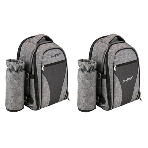 Main photo of Wine Picnic Backpack For Four