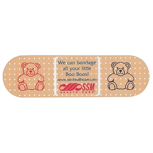 Photo of 1.25x4 Custom Bandage Shape Magnets 20 Mil