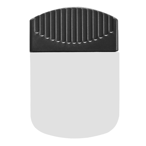 White With Black color option for Wide Rectangle Clip