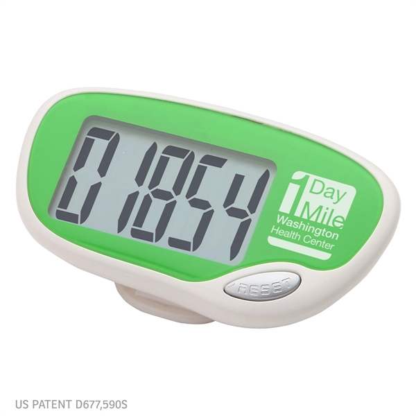Bright Green color option for Easy Read Large Screen Pedometer